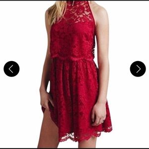 🔥 Lace Halter Dress (FREE PEOPLE)